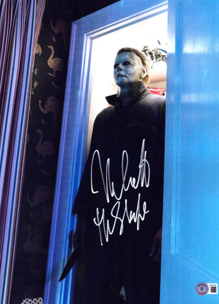Nick Castle (Halloween) signed 11x14 Photo (w/ Beckett)