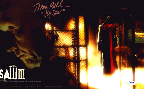 Tobin Bell (Saw) signed 11x14 Photo (w/ PSA)