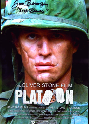 Tom Berenger (Platoon) signed 11x17 photo
