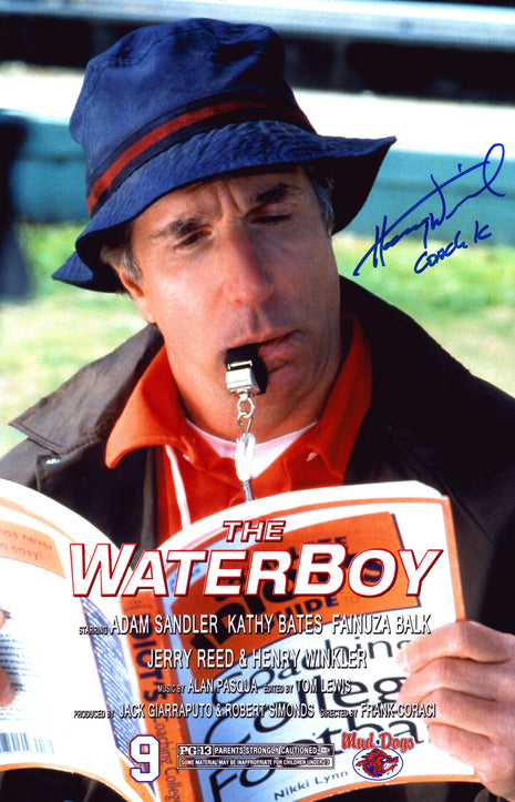 Henry Winkler (Waterboy) signed 11x17 Photo