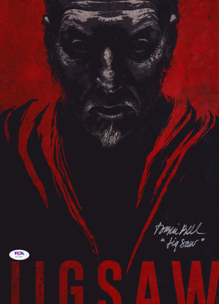 Tobin Bell (Saw) signed 11x17 Photo (w/ PSA)