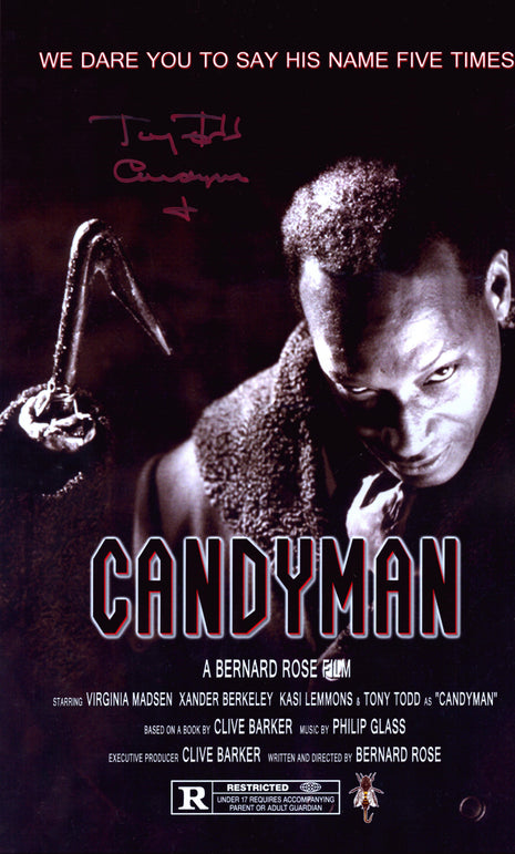 Tony Todd (Candyman) signed 11x17 Photo