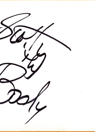 Scotty the Body signed Japanese Shikishi Board