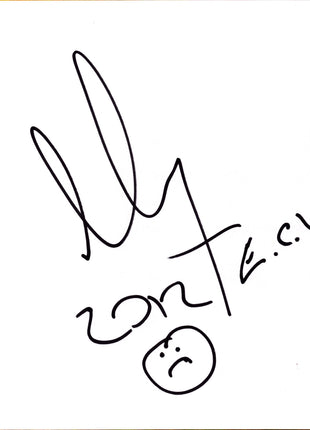 Mikey Whipwreck signed Japanese Shikishi Board