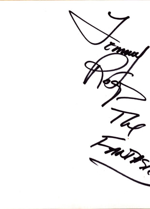 Tommy Rogers signed Japanese Shikishi Board