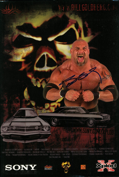 Bill Goldberg signed 8x12 Photo