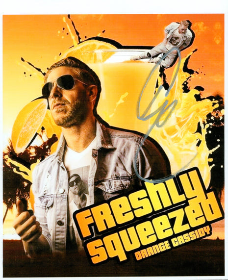 Orange Cassidy signed 8x10 Photo