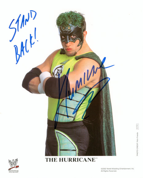The Hurricane signed 8x10 Photo