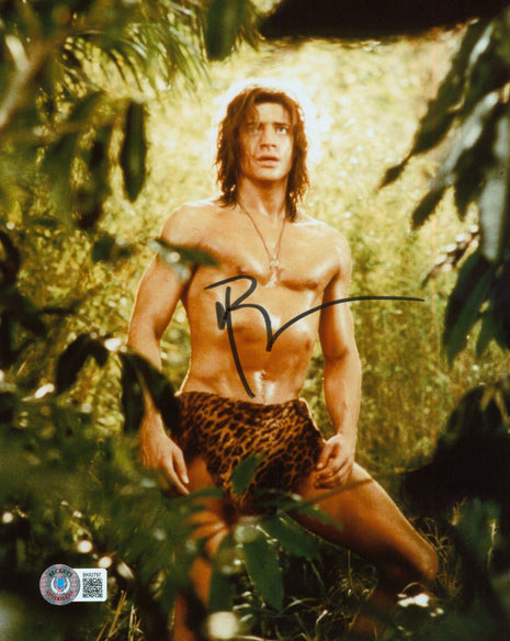 Brendan Fraser signed 8x10 Photo (w/ Beckett)