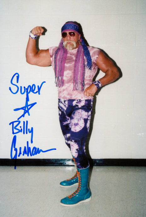 Billy Graham signed 4x6 Photo
