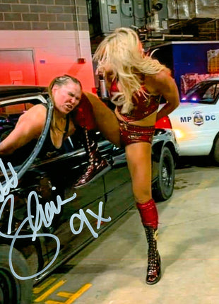 Charlotte Flair signed 8x10 Photo