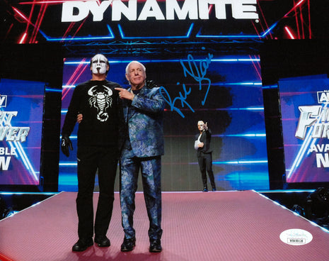 Ric Flair signed 8x10 Photo (w/ JSA)
