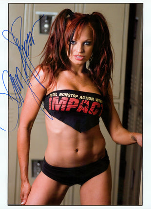 Christy Hemme signed 8x10 Photo