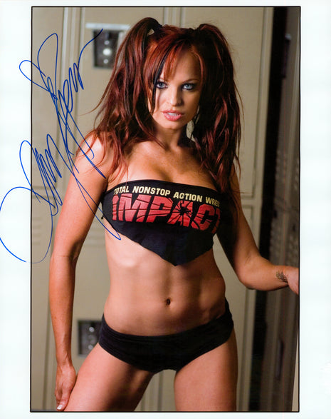 Christy Hemme signed 8x10 Photo