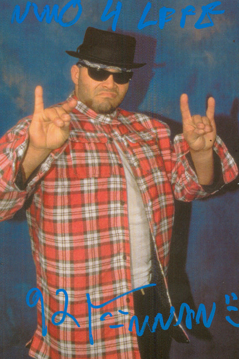 Konnan signed 4x6 Photo