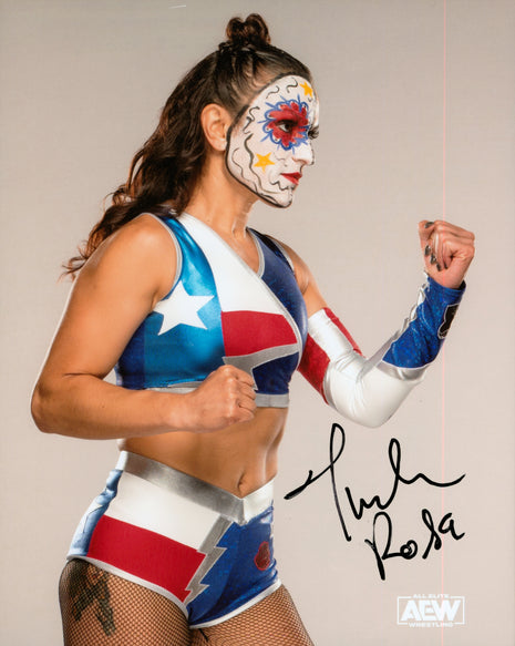 Thunder Rosa signed 8x10 Photo