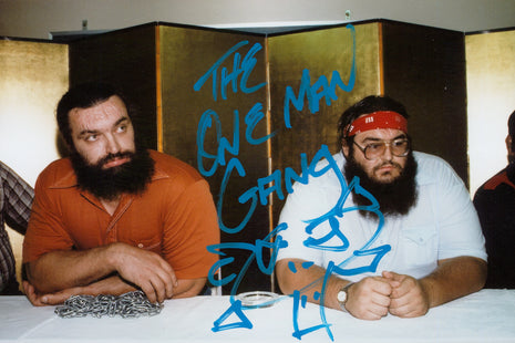 One Man Gang signed 4x6 Photo