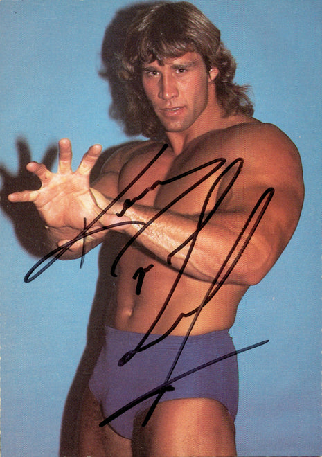 Kerry Von Erich signed 4x6 Photo