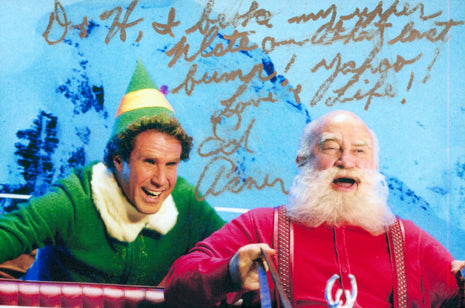 Ed Asner signed 4x6 Photo