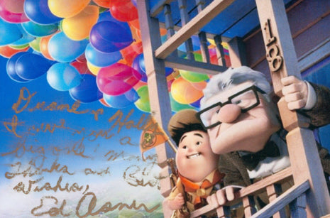 Ed Asner signed 4x6 Photo