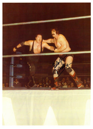 Blackjack Mulligan signed 11x17 Photo