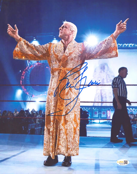 Ric Flair signed 11x14 Photo (w/ JSA)
