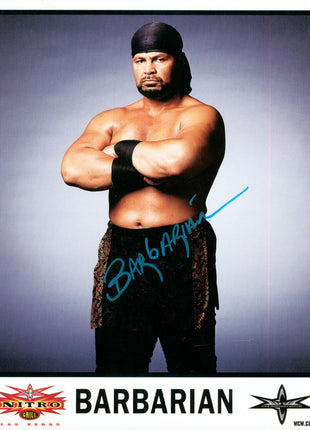 Barbarian signed 8x10 Photo