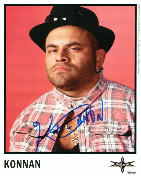 Konnan signed 8x10 Photo