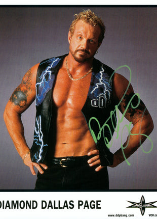 Diamond Dallas Page signed 8x10 Photo