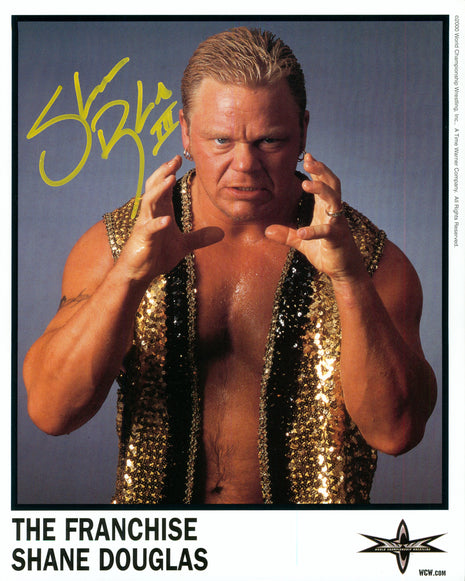 Shane Douglas signed 8x10 Photo