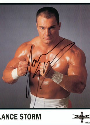 Lance Storm signed 8x10 Photo
