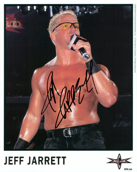 Jeff Jarrett signed 8x10 Photo