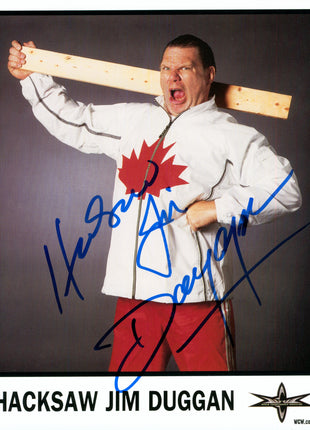 Jim Duggan signed 8x10 Photo