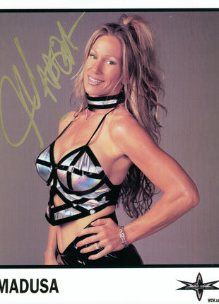 Madusa signed 8x10 Photo