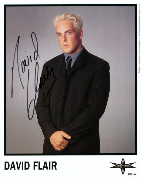 David Flair signed 8x10 Photo