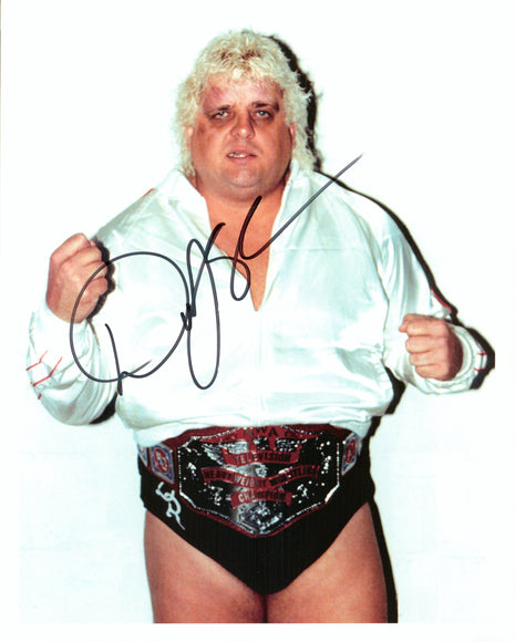 Dusty Rhodes signed 8x10 Photo
