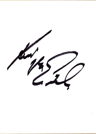 Kevin Von Erich signed Japanese Shikishi Board