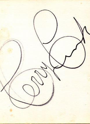 Terry Funk signed Japanese Shikishi Board