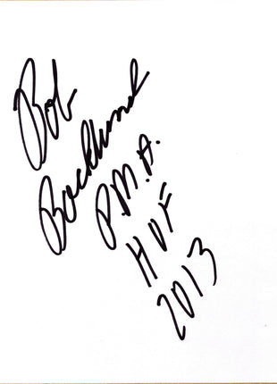 Bob Backlund signed Japanese Shikishi Board