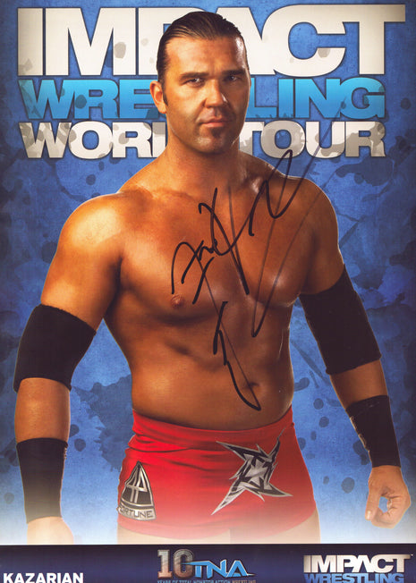 Frankie Kazarian signed Magazine Page