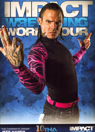 Jeff Hardy signed Magazine Page