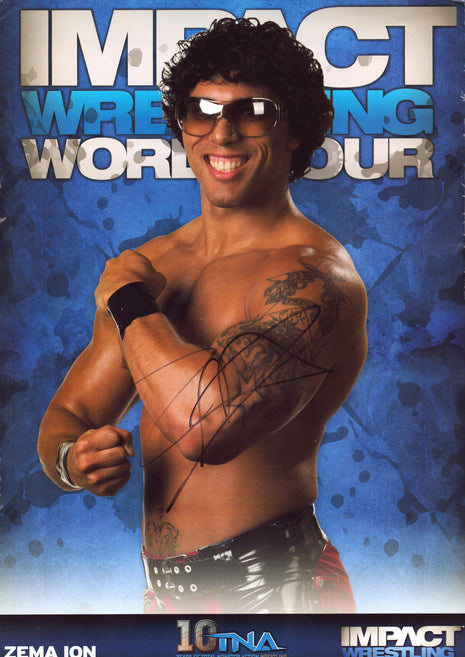 Zema Ion signed Magazine Page