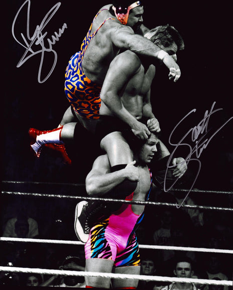 Rick Steiner & Scott Steiner dual signed 11x14 Photo