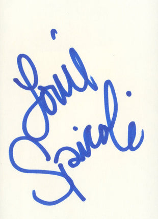 Louie Spicolli signed Cut