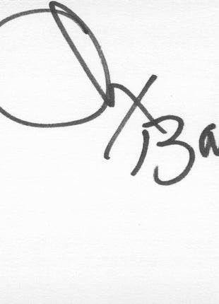 Ox Baker signed Cut