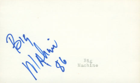 Big Machine signed Cut
