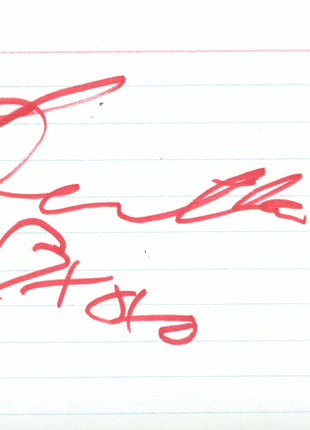 Bertha Faye signed Cut