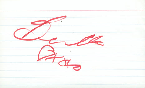 Bertha Faye signed Cut