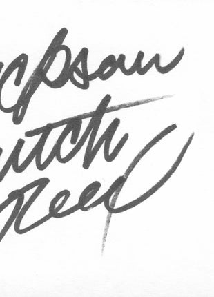 Butch Reed signed Cut