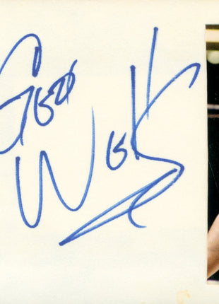George Wells signed Cut